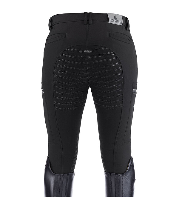 Herren Grip-Teilbesatzreithose Tex