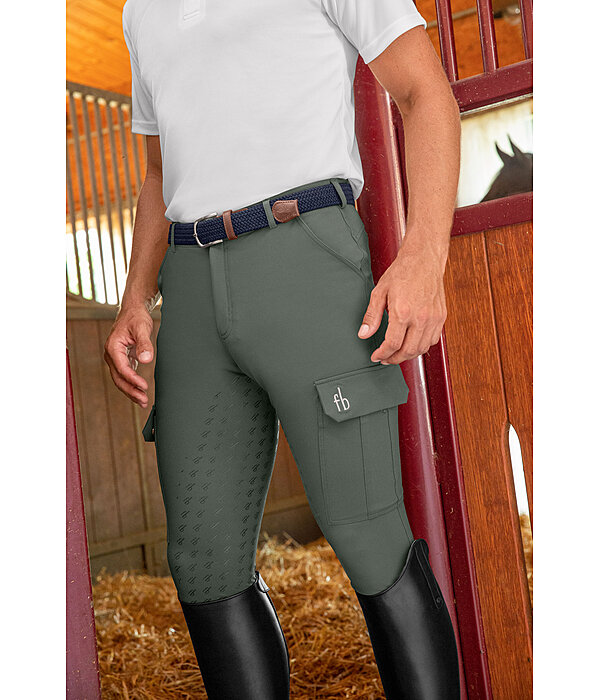 Herren-Hybrid-Grip-Vollbesatz-Reithose Sitka