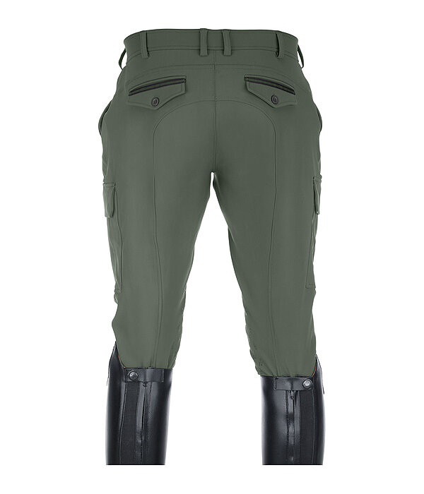 Herren Hybrid Grip-Kniebesatzreithose Lucas