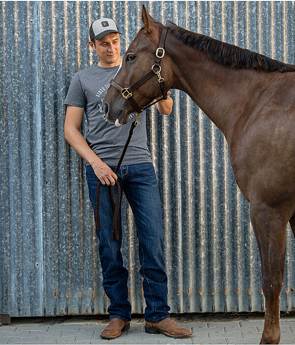 Western-Outfit Wilson in light-denim