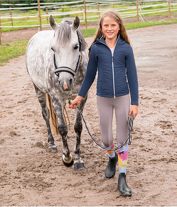 Kinder-Outfit Inja in dark-denim