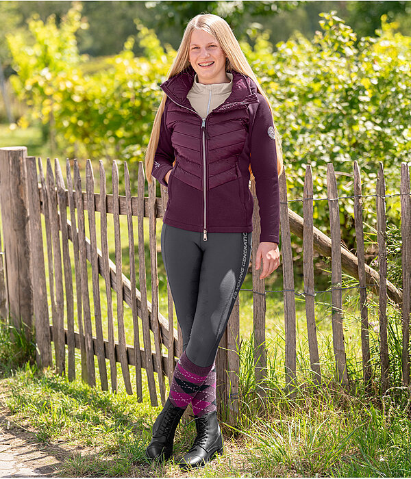 Kinder-Outfit Dora in black-violett