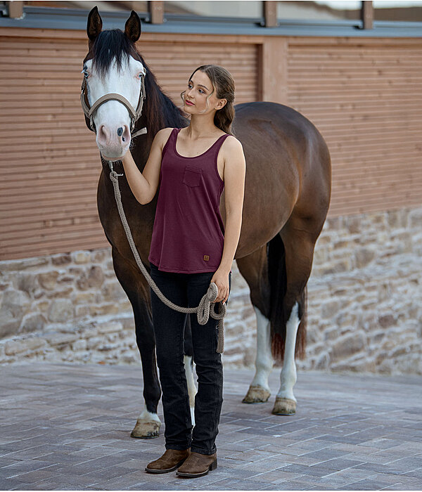 Western-Outfit Tessa in weintraube