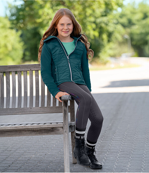 Kinder-Outfit Inja in tropical-green