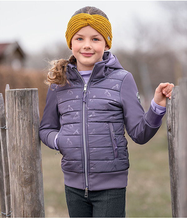Kinder-Outfit Saskia in dusty-violet