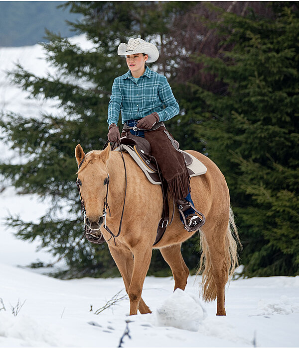 Western-Outfit Millie in aquamarine