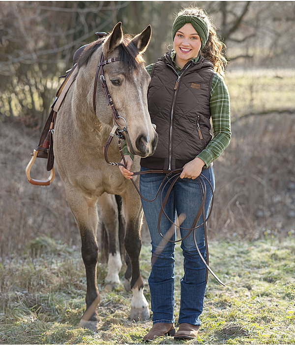 Western-Outfit Millie in dark-olive