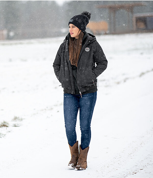 Western-Outfit Winterjacke in schwarz