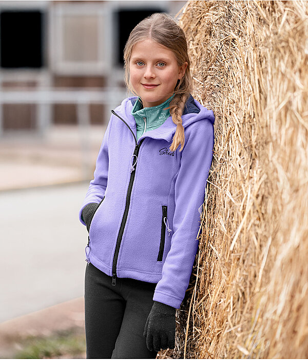 Kinder-Outfit Winter in krokus