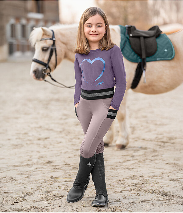 Kinder-Outfit Aurelie in chocolate-shake