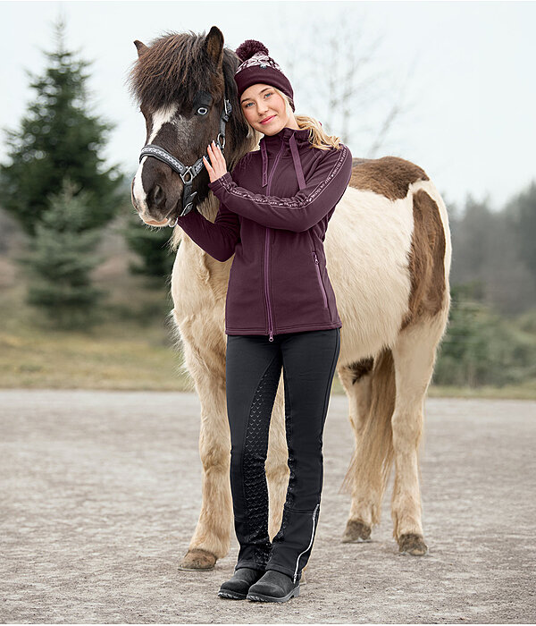 Island-Outfit Viska in mauve-wine