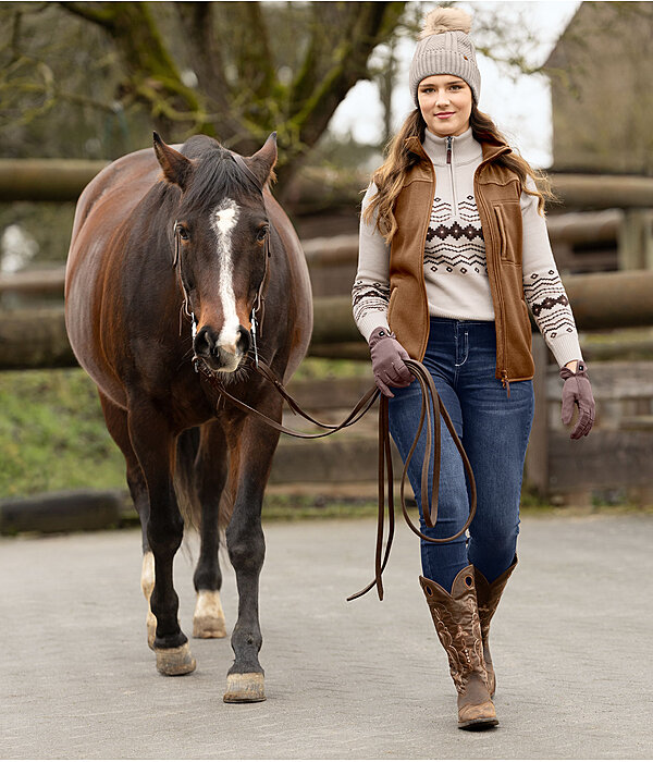 Western-Outfit Siyana in karamell
